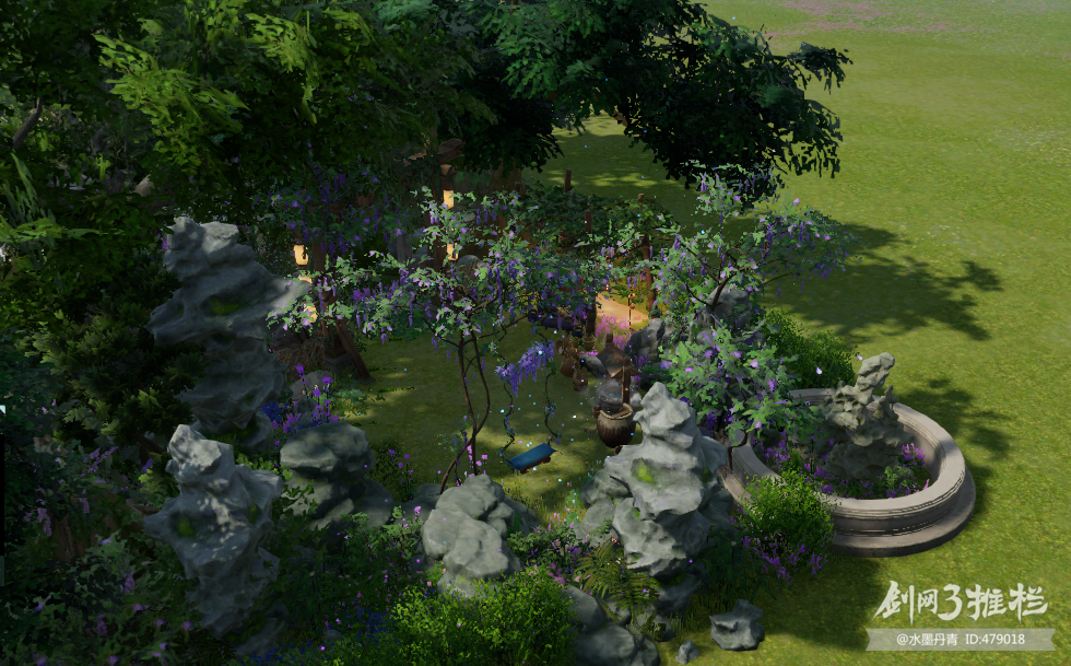 魔法世界系列 禁林3 附紫藤花秋千简易教程 动态 西山居游戏中心