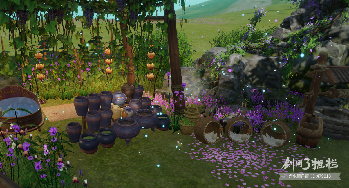 魔法世界系列 禁林3 附紫藤花秋千简易教程 动态 西山居游戏中心